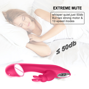 G Spot tavşan vibratör kadınlar için 2 In 1 Clitoris vibratör klitoris vajina stimülasyon için su geçirmez şarj edilebilir yetişkin seks oyuncak % - Product Image 6