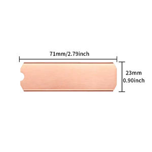 TISHRIC Radiator Pendingin Universal Tembaga Murni <span class=keywords><strong>M</strong></span>.2 untuk 2280 NVME NGFF <span class=keywords><strong>M</strong></span>.2 2280 SSD Radiator Universal Hard Drive - Product Image 4
