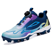 Chaussures de baseball et de sport pour hommes, de qualité supérieure, respirantes, antidérapantes et confortables, avec crampons moulés, pour la course à pied, vente en gros