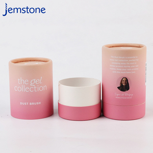 Tube de papier d'emballage imprimé en couleur personnalisée biodégradable de haute qualité avec couvercle - Product Image 3