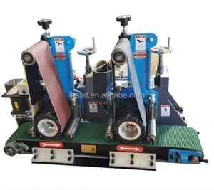 Small flat polishing machine Metal plate deburring rust removal wire drawing mirror surface Sanding machine