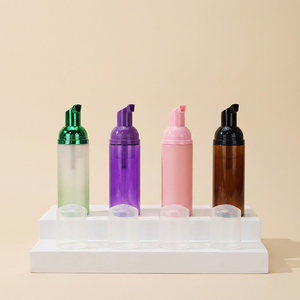 Botellas de Espuma Vacías con Logotipo Personalizado al por Mayor, Dispensador de Mousse PET Multicolor con Tapa Transparente Antipolvo - Product Image 5