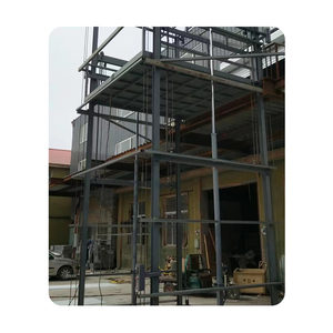 Kustom 8m platform angkat hidrolik 2 lantai kargo angkat 1000kg 1500kg barang angkat kargo - Product Image 2