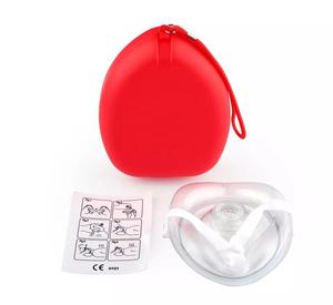 Firstime Starcare Botiquín de primeros auxilios Máscara de RCP Entrenamiento DE EMERGENCIA Máscara de oxígeno con estuche rígido - Product Image 1