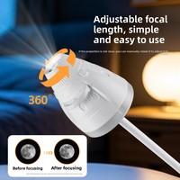 Projecteur de Noël rotatif d'usine, lumière LED d'ambiance, projection de ciel étoilé, veilleuse pour cadeau, chambre à coucher, aide au sommeil pour enfants