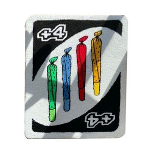 พรมเช็ดเท้าสี่เหลี่ยมลายเรขาคณิตทันสมัยกันลื่นซักเครื่องได้ซักน้ำได้แห้งเร็วซึมซับน้ำได้ดี - Product Image 2