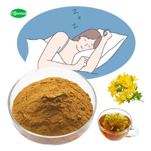 Estratto di iperico perforatum in polvere organica di parti aeree di mosto di san patrizio naturale puro - Product Image 1