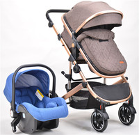 Poussette bébé légère, pliable, portable, poussette de voyage, taille cabine d'avion, landau bébé