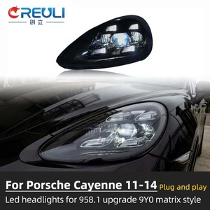 Faros LED de Alta Calidad CREULI, Actualización <span class=keywords><strong>2023</strong></span>, Estilo PDLS, Haz Láser, Plug and Play, para <span class=keywords><strong>Porsche</strong></span> <span class=keywords><strong>Cayenne</strong></span> 958.1, Accesorios para Automóviles - Product Image 4