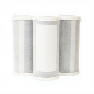 ไส้กรองน้ำคาร์บอนกัมมันต์ขนาด 10 นิ้ว สีฟ้า ยี่ห้อ Matrikx ผลิตจากเปลือกมะพร้าว 100% ความละเอียด 5 ไมครอน สำหรับใช้ในครัวเรือน - Product Image 1