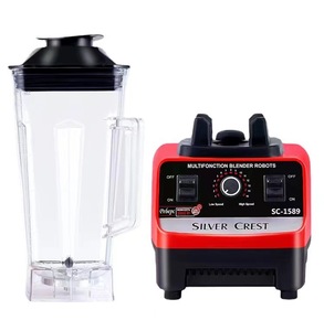 Vente Flash 2025 – Mixeur <span class=keywords><strong>Moulinex</strong></span> Silver Crest SC-1589 à Moteur en Cuivre Pur 4500W, Robot Culinaire 2-en-1 et Mixeur à Smoothies - Product Image 2