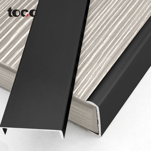 TOCO U 10mm 프로파일 모양의 가드 테두리 몰딩 용 가구용 알루미늄 PVC 가장자리 밴딩 테이프 - Product Image 5