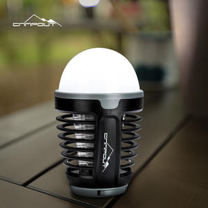 Lampe anti-moustiques électrique Campout, LED noire, portable, pour le camping en plein air, répulsif anti-moustiques avec batterie 500 mAh - Product Image 2