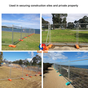Clôture temporaire <span class=keywords><strong>pour</strong></span> <span class=keywords><strong>chien</strong></span> de 8 pieds, conforme aux normes australiennes, amovible, <span class=keywords><strong>pour</strong></span> événements, panneau de clôture <span class=keywords><strong>mobile</strong></span> <span class=keywords><strong>pour</strong></span> chantier de construction - Product Image 4