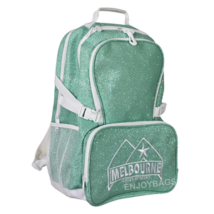 Bolso de alegría ligero con purpurina de calidad superior para mujeres y niñas, <span class=keywords><strong>precio</strong></span> de fábrica, Mochila deportiva impermeable de viaje brillante a la moda - Product Image 2