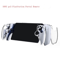 Étui de protection rigide transparent antichoc en polyester pour Play Station Portal pour console PS Portal Étui en cristal