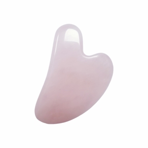 Planche de Gua Sha en cristal naturel, quartz rose de qualité A, outil de beauté - Product Image 1