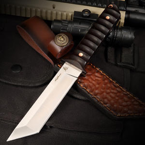 हॉट सेलिंग छोटे फिक्स्ड ब्लेड चाकू ड्रैगन हड्डी एकीकृत पोर्टेबल स्व-रक्षा बहु-कार्यात्मक - Product Image 3