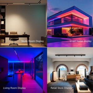 Smarte Magnetische Schienenleuchte Tunable White RGBW Zigbee Dali Licht 48V Dimmbare Stromschiene Matter Casambi Tuya Magnetisches Schienenlicht - Product Image 6