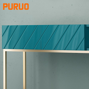 Living Room Furniture <strong>Side</strong> <strong>Table</strong> Console <strong>Table</strong> Gold with Two Drawers Luxury Metal Popular Customized Modern Painted <strong>Rectangle</strong> - Product Image 3