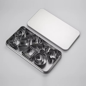 30 Piece Set Of Stainless Steel <b>Cookie</b> Molds Heart Shaped Flower <b>Cookies</b> <b>Cut</b> <b>Cookies</b> Press Molding Molds Baking Utensils - Product Image 4