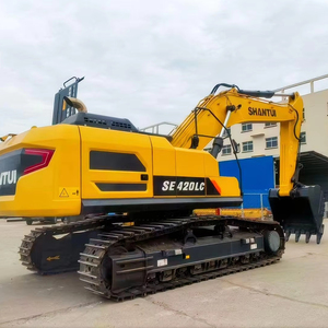 Excavadora de orugas extragrande Shantui SE420LC (41.6 toneladas) con motor SHANTUI, cucharón de 2.2m y 280000W de alta eficiencia Golden Core - Product Image 1