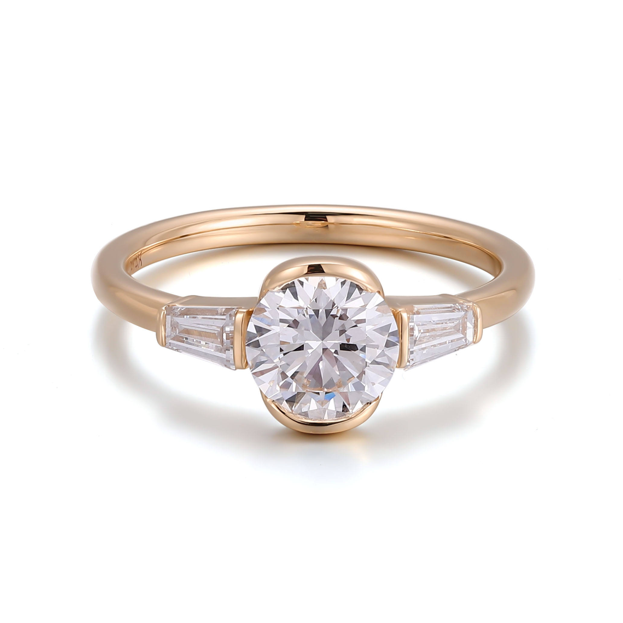 แหวนเพชรแล็บโกลด์ 14k