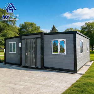 Venta al por mayor de casas contenedor prefabricadas y expandibles de 40 y 20 pies, con 1, 2, 3, 4 o 5 dormitorios, baño plegable, casa modular, tipo Granny Flat - Product Image 1