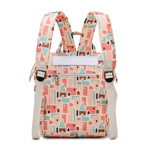 Zaino <span class=keywords><strong>per</strong></span> Pannolini Portatile in Poliestere con Stampa Floreale e Cartoni Animati <span class=keywords><strong>per</strong></span> <span class=keywords><strong>Neonati</strong></span>, Essenziali <span class=keywords><strong>per</strong></span> Mamme, Vendita all'Ingrosso dalla Cina - Product Image 5