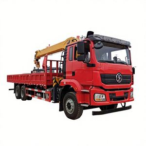รถบรรทุกติดเครนงานหนัก Shacman 6x4 เครื่องยนต์ Weichai 270 แรงม้า Xugong 12 ตัน บูม 5 ท่อน รถยกสำหรับงานก่อสร้าง - Product Image 1