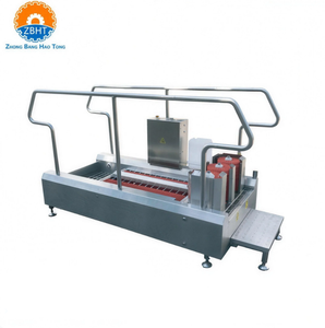 Station d'hygiène automatique avec système de contrôle d'accès pour le nettoyage et la désinfection, machine à laver les bottes avec stérilisateur manuel - Product Image 1