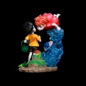 Figurines de manga Gake No Ue No Ponyo de 15 cm, statues de Ponyos Sousky Seagal, jouets de dessin animé, figurines d'anime en PVC - Product Image 5