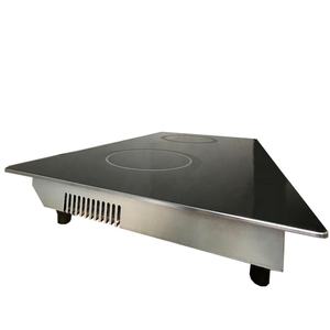 Professional Built in Induction Hob Double Burner 4000W Vertical Embedded Cooktop for Modern Kitchen Renovation - Product Image 2