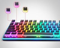 129 Keycap Pudding untuk GMK87 GMK81 GMK67 K617 M87 OEM PBT Key Cap Backlit untuk Keyboard Mekanik Profil Mx Kit Keycaps
