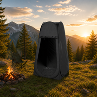 Tente de Douche Pop Pod d'Été pour l'Intimité, Protection UV, Cabine de Toilette Portable avec Sac de Transport pour Camping, Plage, Tailgate et Activités de Plein Air