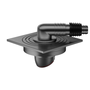 Ống thoát nước sàn nhà tắm hình vuông chống mùi, chất liệu bê tông, kiểu xả hai trong một - Product Image 5