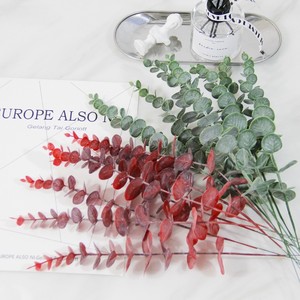 Bouquet di Foglie di Eucalipto in Seta Artificiale per Decorazione Murale, Accessori per Fotografia Matrimoniale - Materiali per Composizioni Floreali Verdi - Product Image 6
