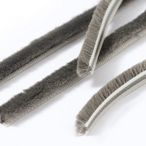 Ruitenborstel, weerscherm, raamrubber, siliconen afdichtingsstrip, wollen poolrubber, weerstrips met vinnen - Product Image 4