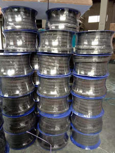 Garniture acrylique avec graphite et lubrifiant ou garniture en ramie avec graphite et lubrifiant pour l'étanchéité des pompes et des <span class=keywords><strong>vannes</strong></span> - Product Image 6