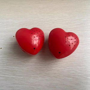 Bán buôn màu đỏ hình trái tim Bóp hộp đồ chơi RGB pin-Powered ghi âm âm thanh nhạc cụ âm nhạc bằng giọng nói lặp đi lặp lại sang trọng phụ kiện - Product Image 1