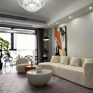 Table basse ronde moderne de luxe, style simple, vente en gros populaire, meubles de salle à manger, appartement, ensemble de centre de salon de luxe - Product Image 6