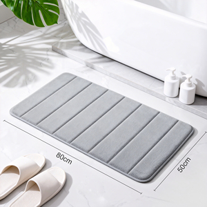 Wholesale Custom Washable <b>Foam</b> Anti-slip Bath Mats - Product Image 1