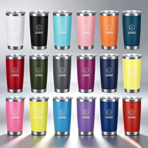 Vaso Térmico de Acero Inoxidable de 20oz para Coche, Aislamiento al Vacío, Tapa Antiderrames, Revestimiento de Gran Capacidad, Varios Colores, Venta al por Mayor - Product Image 1