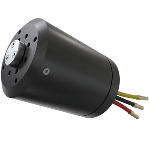 มอเตอร์ไร้แปรงถ่านแบบ Outrunner 100KV 4kW 48V กันน้ำ IP68 แรงบิดสูง BLDC Thruster สำหรับเรือตกปลา กระดานโต้คลื่น LS6384X แรงบิดสูง - Product Image 1