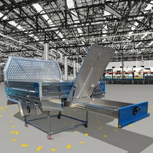 HERUI HR-UT Hot Selling Heavy-Duty Aluminium Alloy Ute Tray Pickup Truck Chassis with <b>Canopy</b> Storage Drawers Pullout Truck <b>Bed</b> - Product Image 1