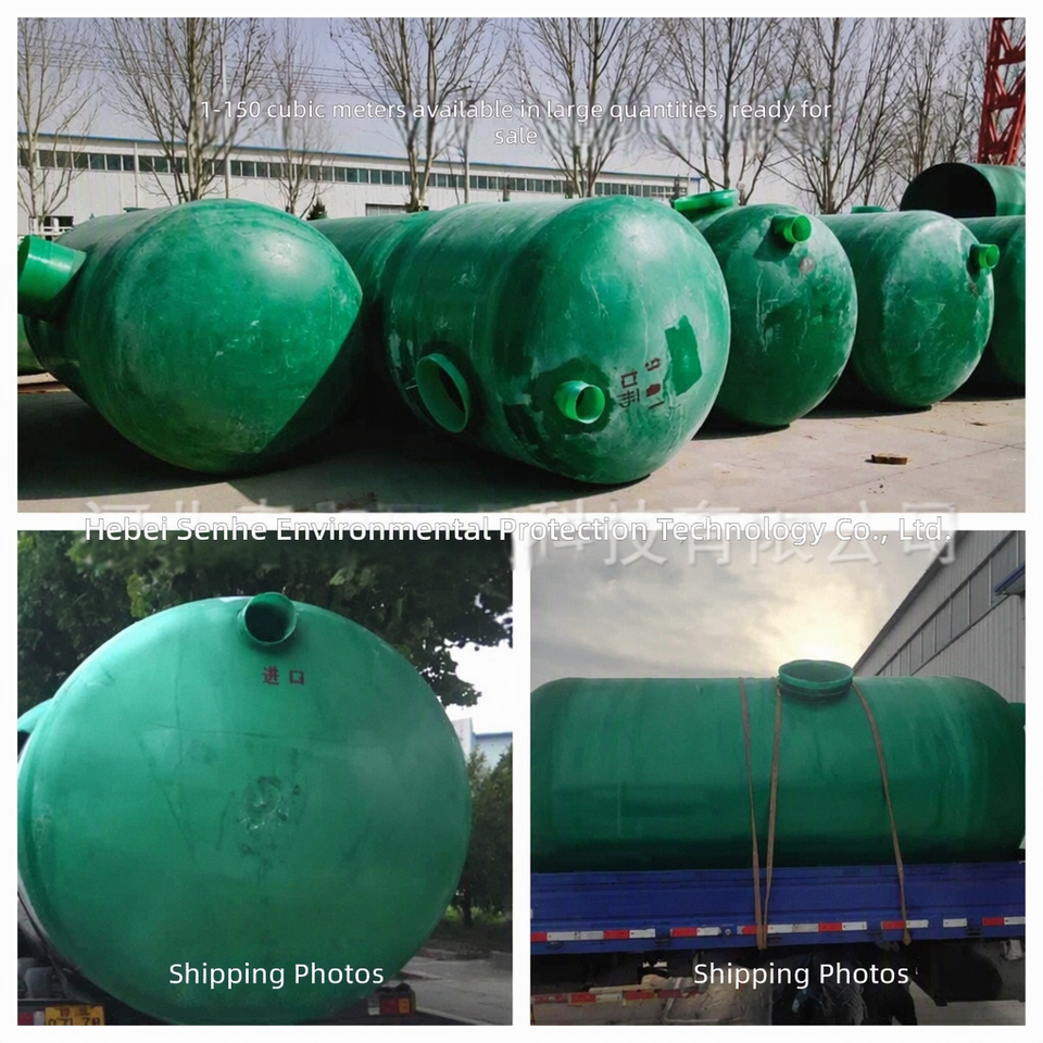 Fiberglass Septic Tanks Dry Toilet Renovation Purification Grease Traps ...