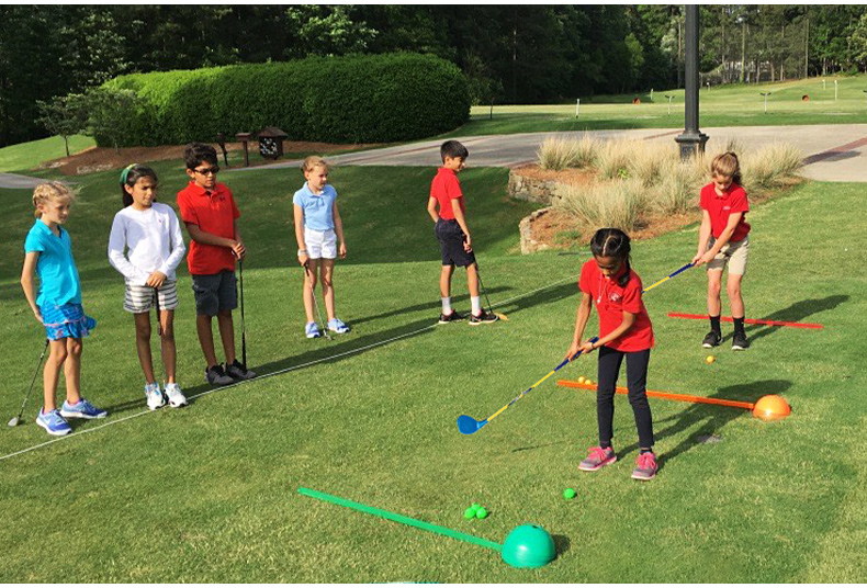 Pgm jrtg012 children golf club set kids golf training trainer clubs set
