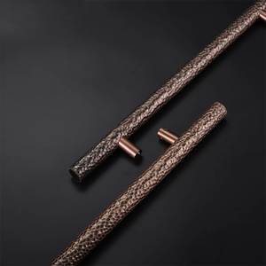 Poignées <span class=keywords><strong>de</strong></span> porte coulissantes modernes en acier sur mesure, bouton épaissi pour entrée d'hôtel, fabriqué en Chine, barres <span class=keywords><strong>de</strong></span> poignées <span class=keywords><strong>de</strong></span> porte <span class=keywords><strong>de</strong></span> bureau - Product Image 4