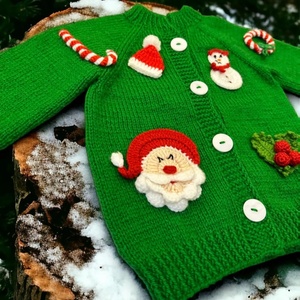 <span class=keywords><strong>Pull</strong></span> <span class=keywords><strong>de</strong></span> Noël personnalisé enfants Cardigan enfants vacances fête père noël pain d'épice homme modèles <span class=keywords><strong>de</strong></span> tricot garçon fille tricot fabricant - Product Image 3