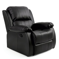 Canapé-lit inclinable massant en cuir surdimensionné à siège unique pour salon et home cinéma, mobilier contractuel, achat en gros direct usine